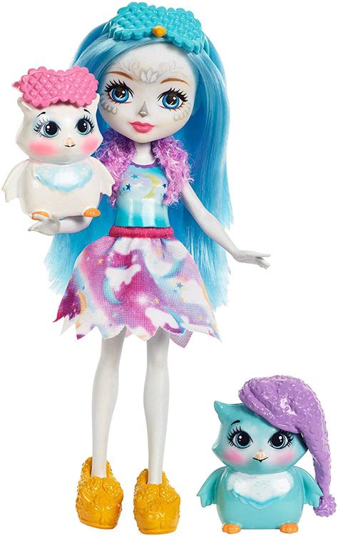 Enchantimals Sleepover Night Owl Dolls And Playset Toys And Games