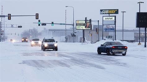 Blizzard Blasts Through South Dakota