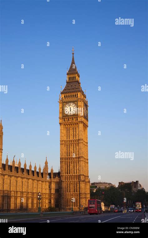 England London Palace Of Westminster Big Ben Stock Photo Alamy
