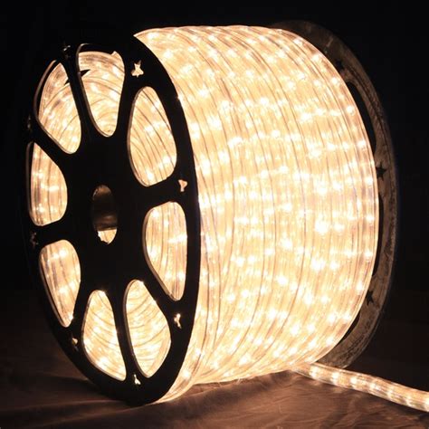 12 Volt Rope Lights 150 Clear Rope Light Commercial Spool