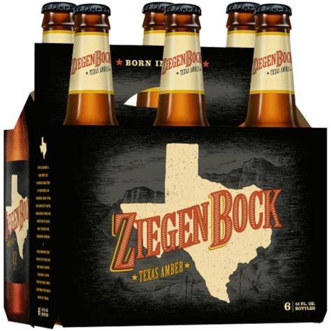 Ziegen Bock Texas Amber Beer 6 Pk 12 Fl Oz Kroger