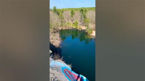 Cliff Jumping Freetown State Forest The Ledge Youtube