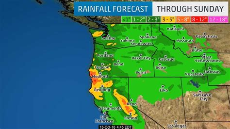 Storms To Pound Pacific Northwest