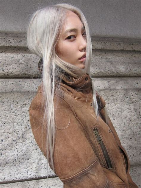 Make the switch to the best hair colours for asians with strawberry teddy bear, silver blonde and more! Not Your Grandma's: White & Silver Hair | Hair color asian ...