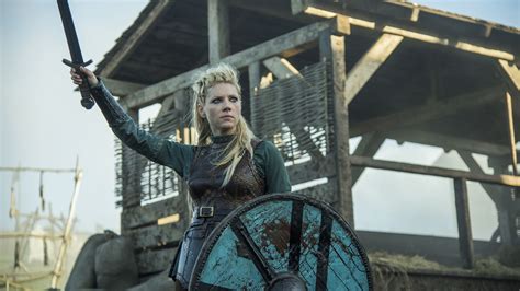 Katheryn Winnick As Lagertha Photo Credit Bernard Walsh Vikings Viking History Warrior Woman