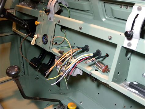 When i needed a new loom for a triumph tr3a with a few upgrades i could quickly discuss my requirements and order. 1960 Land Rover Restoration: Wiring (so far)