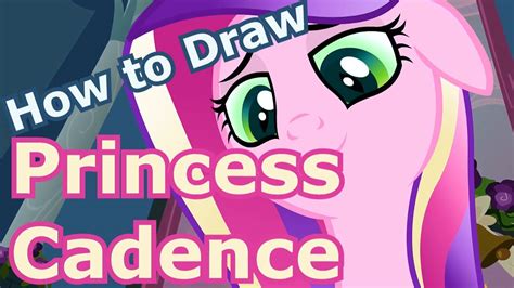 How To Draw My Little Pony Princess Cadence Youtube