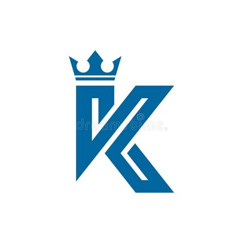 Letter K King Logo Icon Stock Vector Illustration Of King 216773200