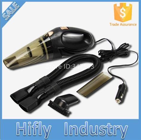strong power car vacuum cleaner dc 12 volt 120w with handbag 4 0 kpa cyclonic wet dry auto