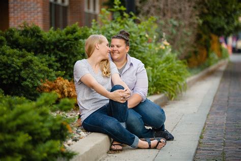 Downtown Indy Engagement Indianapolis Lgbt Wedding Photographer