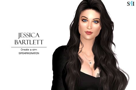 Sims 4 Cas Bartlett Instagram Models Spider Police Jessica