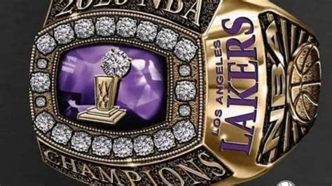 The los angeles lakers are honoring kobe bryant with their 2020 championship rings. Los Angeles Lakers championship ring design leaked | MARCA in English