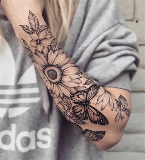135 Sunflower Tattoo Ideas Best Rated Designs In 2021