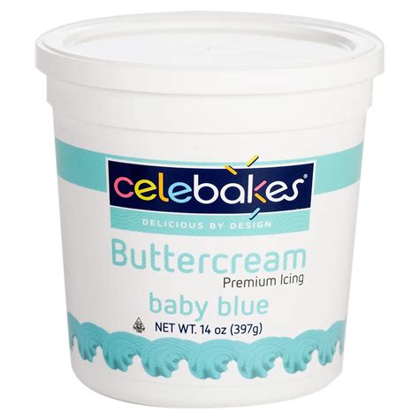 Baby Blue Buttercream Icing High Quality Great Tasting Baking