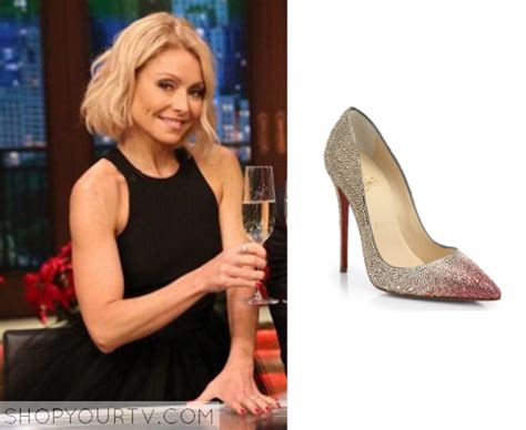 Kelly And Michael December 2015 Kellys Crystral Studded Pumps Shop