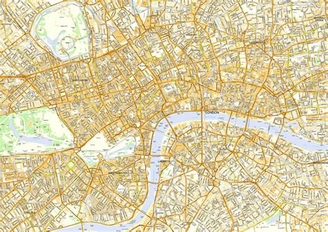 Map Poster London Streetmap Ordnance Survey From Love Maps On