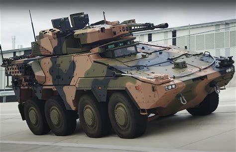 Rheinmetall Conducts Factory Tests With Block 1 Boxer Combat