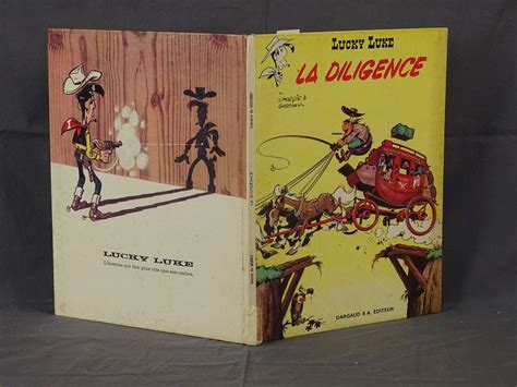 Morris Lucky Luke 32 La Diligence En édition Originale De 1968 En