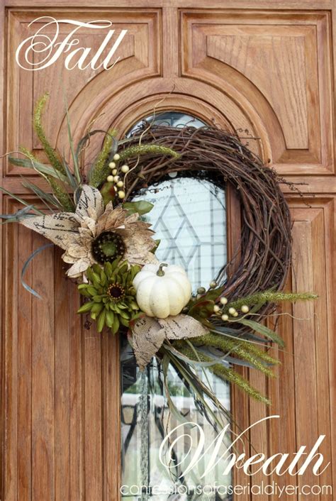 New Fall Wreath For Chic Front Door Hometalk