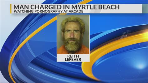 Myrtle Beach Police Find Man Fully Naked Watching Pornography On