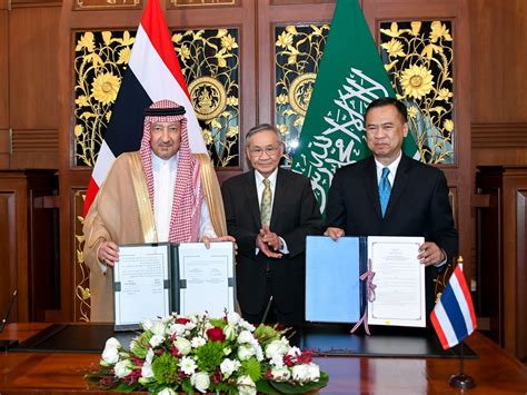 tnamcot english on twitter rt mfathai thailand and saudi arabia 🇹🇭🇸🇦 signed the mou on the