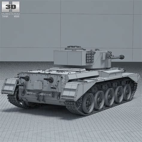 Comet Tank I 3d Model Military On Hum3d