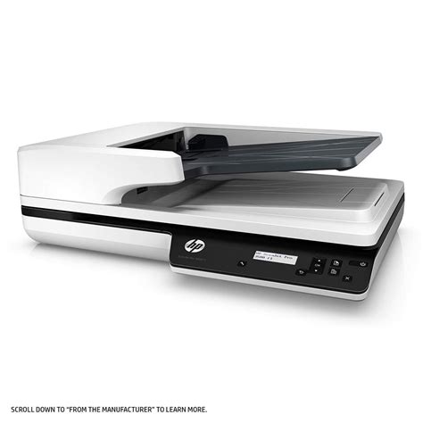 Hp Scanjet Pro 3500 F1 Flatbed Scanner L2741a Printer Point