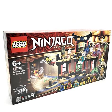 Lego 71735 Ninjago Legacy Tournament Of Elements Play And Collect