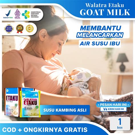 Jual Susu Penambah Asi Milk Booster Pelancar Asi Breastfeeding Cocok Untuk Ibu Menyusui Halal