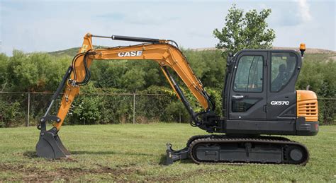 Case Cx57c Mini Excavator Contractors Machinery