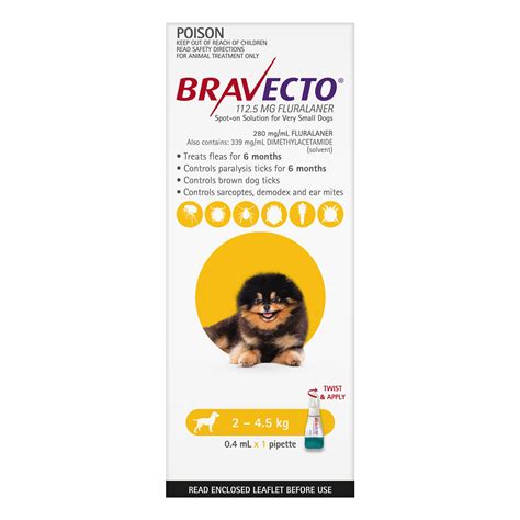 Long Lasting Flea Tick Treatment For Dogs Bravecto Atelier Yuwaciaojp