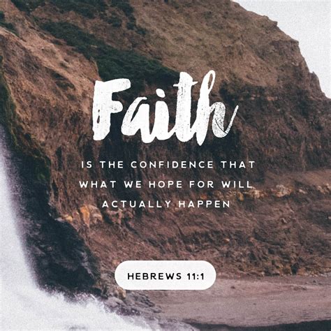 Faith Is Confidence And Assurance Hebrews 111 — Faith Chapel