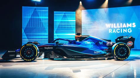 Formula 1 Launches Williams Reveal Sleek New Car Livery And Gulf Oil