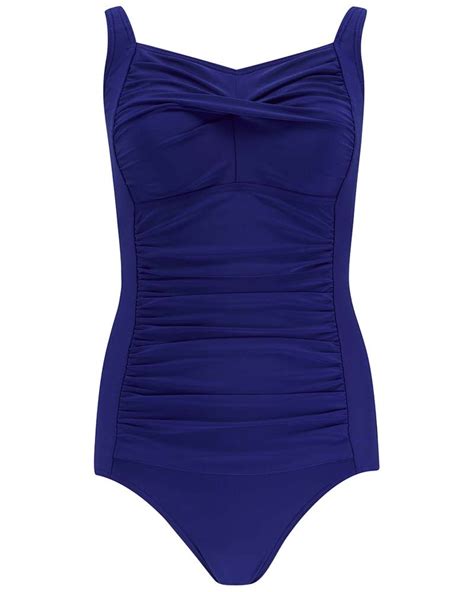 Monte Carlo Ruched Swimsuit By Nicola Jane Swim Embrace Boutique