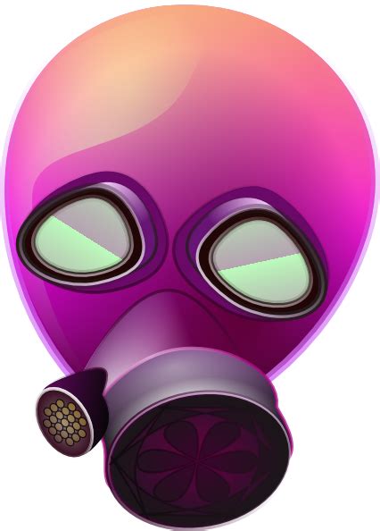Pink Gas Mask Png Clip Art Library