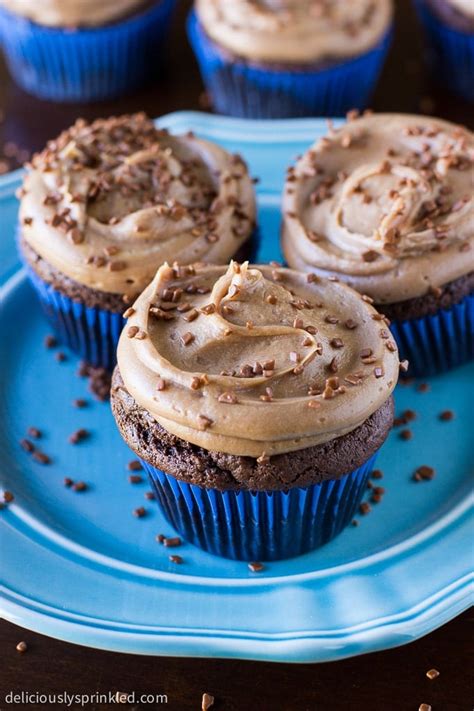 Chocolate Cupcakes With Milk Chocolate Buttercream Frosting
