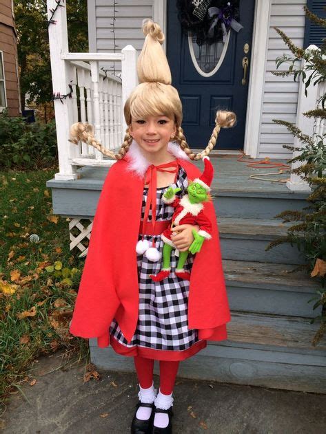 Cindy Lou Who Costume With Images Cindy Lou Who Costume Christmas