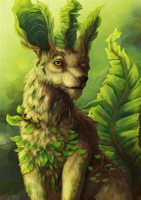Leafeon By Ruth Tay On Deviantart Fantasy Creatures Art Creature Art