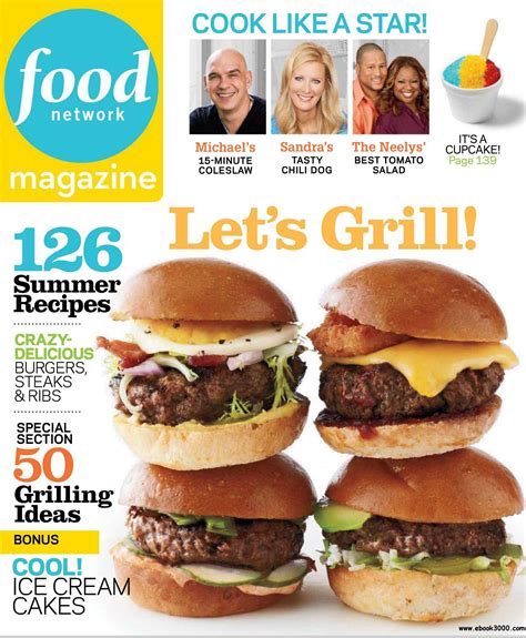 Craft delightful food magazine cover layouts for hungry appetites with our free templates you can customize and print. In The News: StarKitchen, article in Food Network Magazine, June 2012