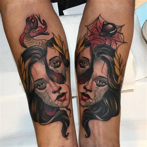 debora cherrys tattoos portrait tattoo surreal tattoo