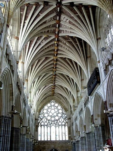 Exeter Cathedral Devon Uk That Ribbed Vaulting Is Simply Amazing