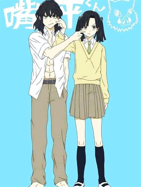 Inosuke And Aoi Demon Slayer Yandere Anime Manga Anime Girl Anime Oc