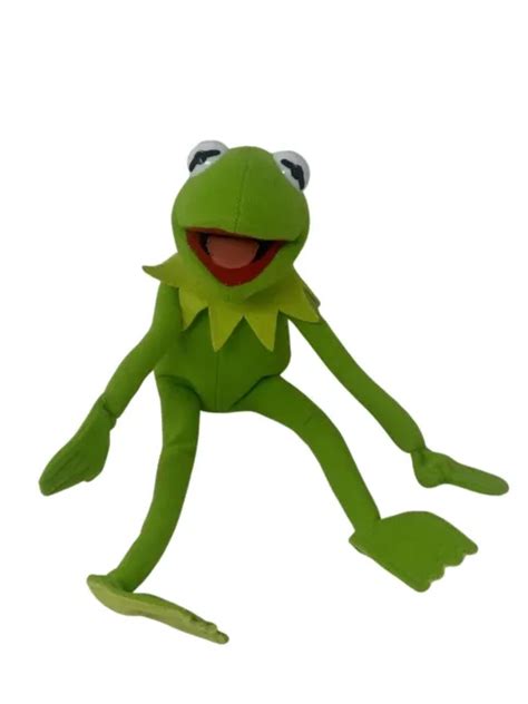 Nanco Jim Hensons Muppets Kermit The Frog Plush 12 Posable Plush 14