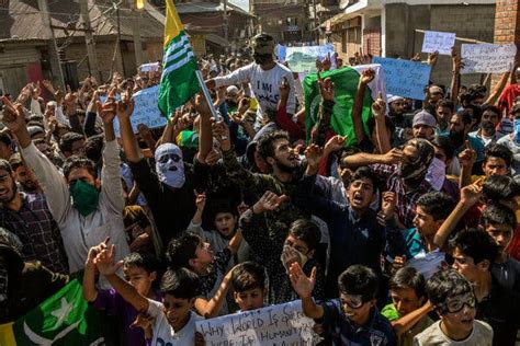 in kashmir growing anger and misery the new york times