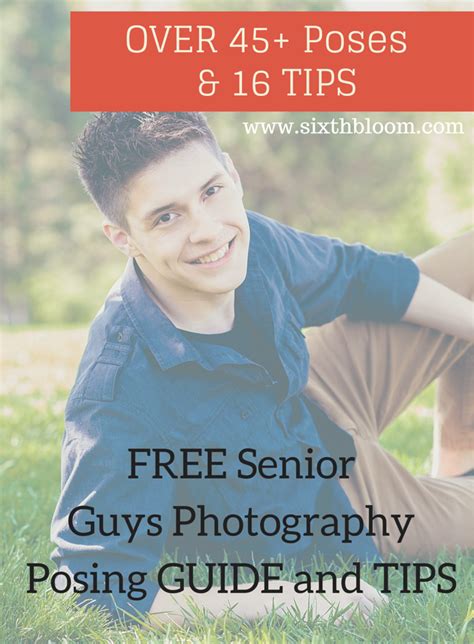 Senior Guys Posing Guide And Tips