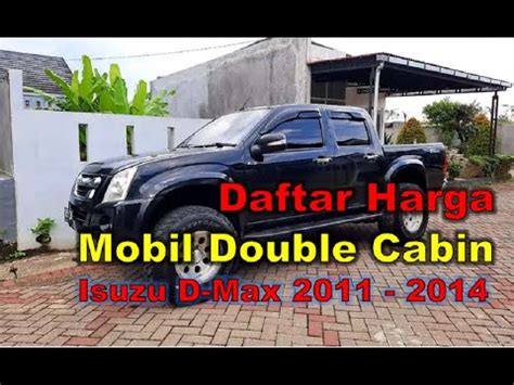 Harga isuzu d max single cab 2.5 vgs mt di indonesia adalah rp 362,6 juta. Daftar Harga Mobil Bekas Double Cabin Isuzu D-Max Tahun ...