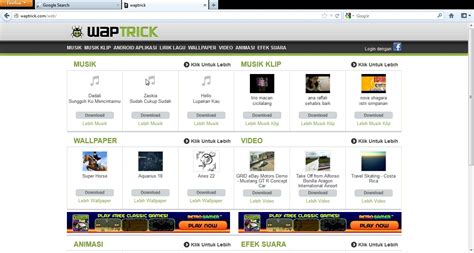 Themes, wallpapers, applications, ringtones, every free stuff for mobile phones. Akses waptrick, wapixel via komputer (Mozilla Firefox) » ¦¦ Syaif Rohmadi's Blog