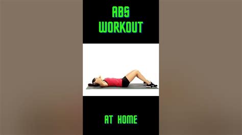 Abs Workout At Home Simple Workout Youtube