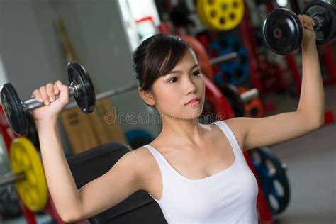 Heavy Weight Stock Photo Image Of Person Dumbbells 28276230