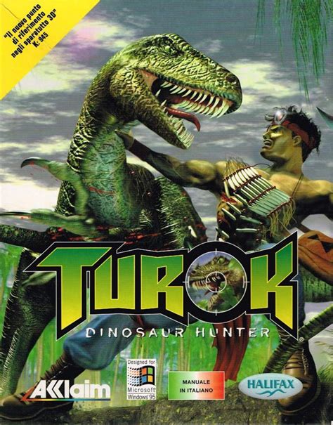 Turok Dinosaur Hunter Cover Or Packaging Material Mobygames